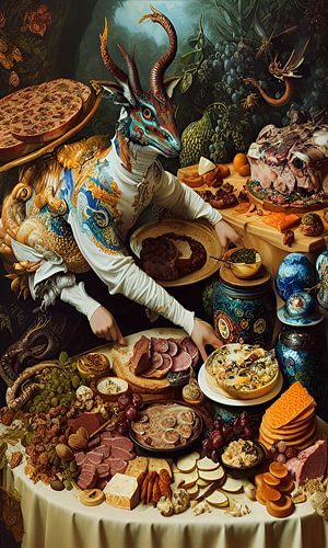 Harry aan de carnavalsdis