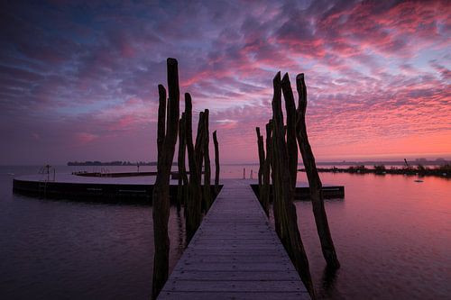 Zonsopkomst aan het Veluwemeer #2
