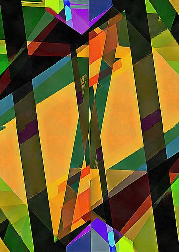 Maux de tête expérimentaux multicolores 22