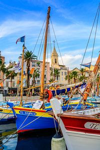 Hafen von Sanary-sur-Mer, Var, Frankreich von 7Horses Photography