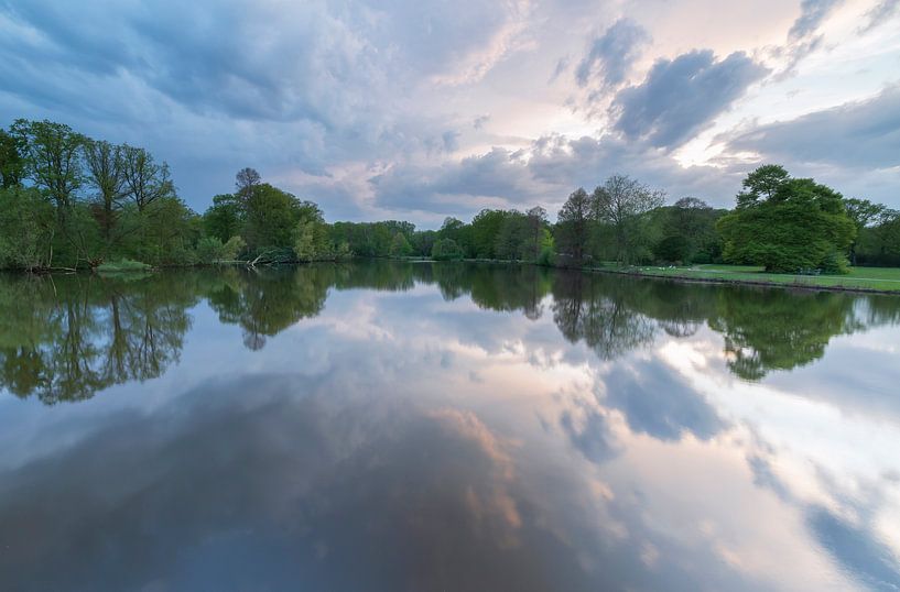 Sunset City Park Groningen (The Netherlands) by Marcel Kerdijk