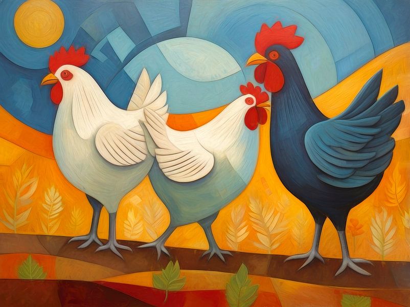 Geflügel von Jutta Maria Pusl