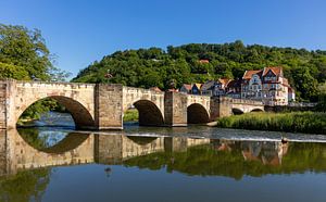 Werrabrücke bei Hannoversch Münden, Deutschland (3/4)