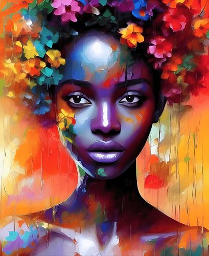 Fleur africaine sur SirHeckeCreative