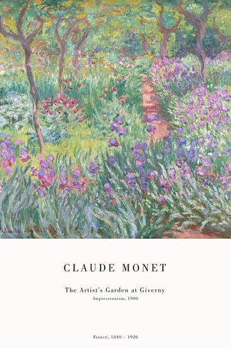 Claude Monet - The Artist's Garden in Giveny