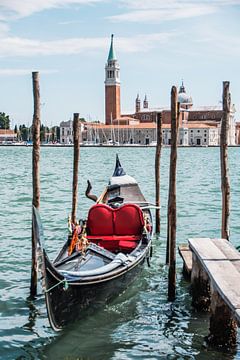 Gondel bootje in Venetië