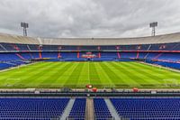 De Kuip stadium from the top ring in Rotterdam Feijenoord