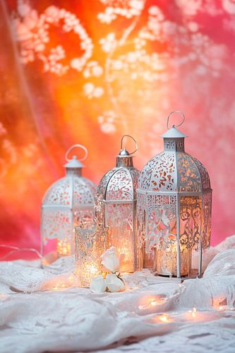 Glittering lights of the night