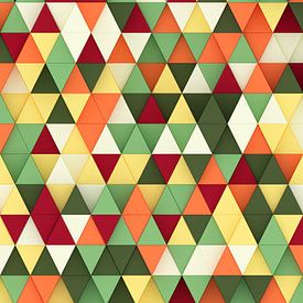 Triangles colorés en 3D sur Jörg Hausmann