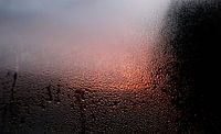 Condensation on the window in the morning