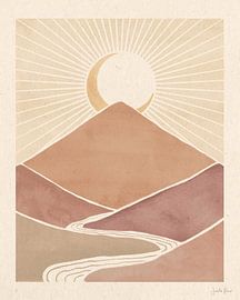 Paysage du milieu du siècle II, Janelle Penner sur Wild Apple