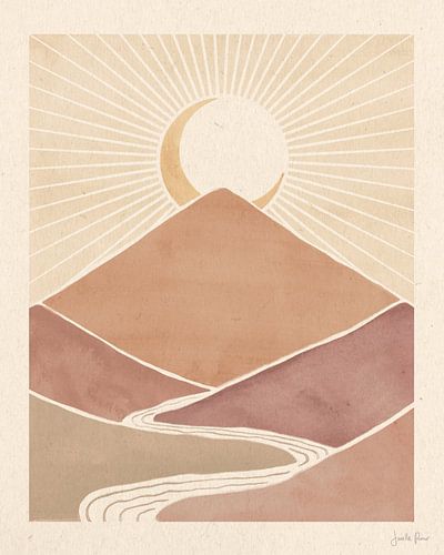 Mid Century Landscape II, Janelle Penner