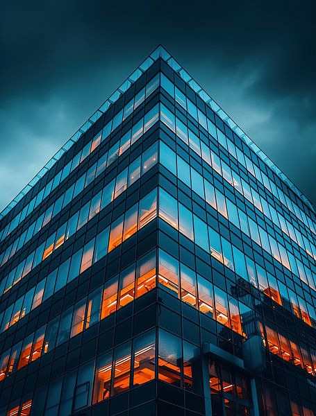 Skyward opstijging van fernlichtsicht