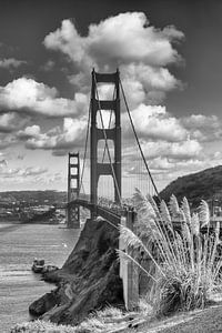 SAN FRANCISCO Golden Gate Bridge | monochrom
