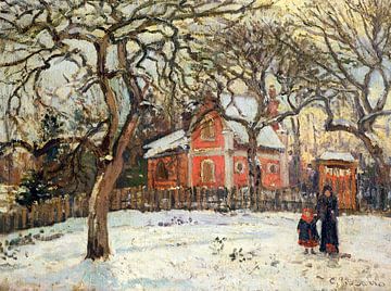 Camille Pissarro,Kastanienbomen in Louveciennes