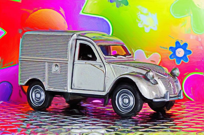 Surreal Citroën 2CV Fourgonnette par DeVerviersBelgium