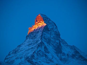 The Matterhorn at sunrise by Menno Boermans
