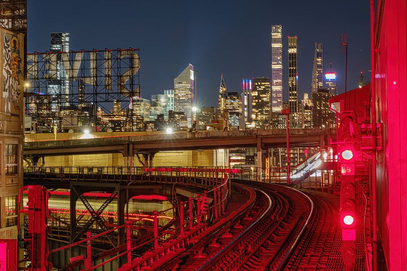 New York metro Queensboro Plaza van Kurt Krause