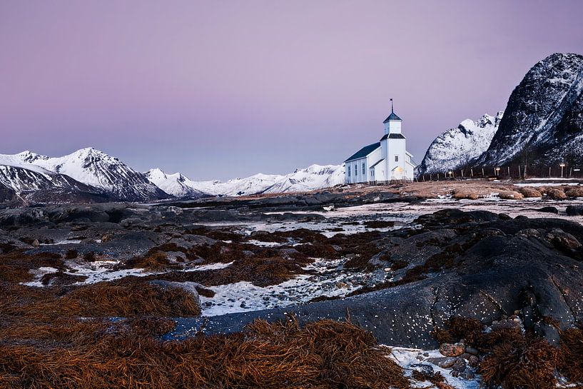 Église des Lofoten par Dieter Meyrl