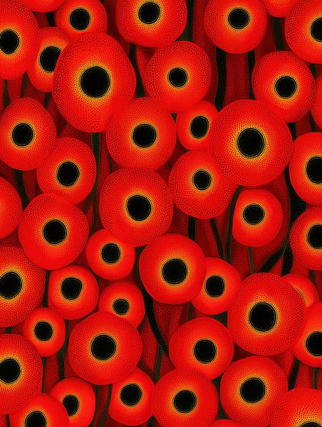 Poppy dream | Opulent obsession in the ornament by Frank Daske | Foto & Design