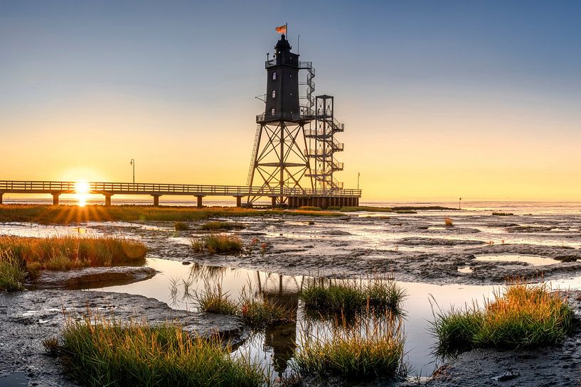 Nordsee Leuchtturm Obereversand von Voss Fine Art Fotografie
