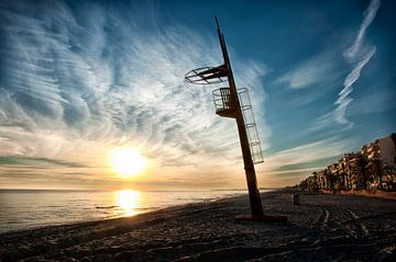 Strand van Calafell von Maurice Moeliker