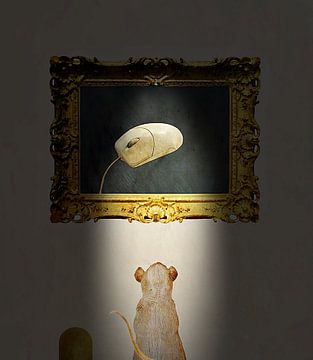 MOUSEUM, La souris visite le musée d'art sur Borgo San Bernardo