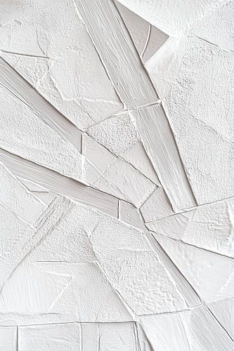 Structures de silence en relief blanc