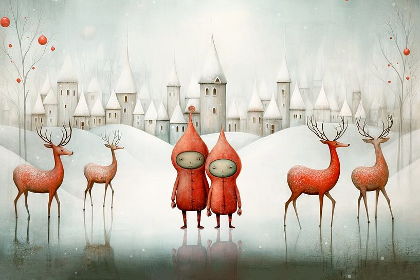 Winterstilte van Erich Krätschmer