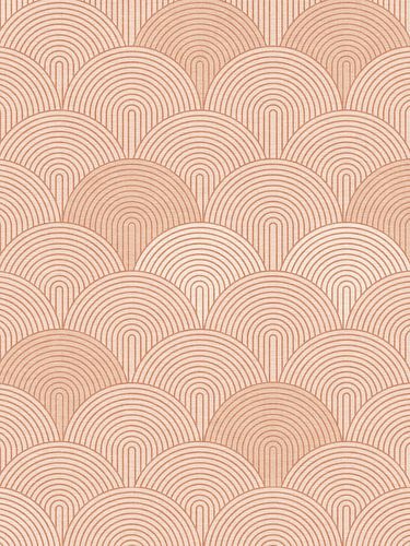 Abstrakte Kurven und Bögen Terrakotta