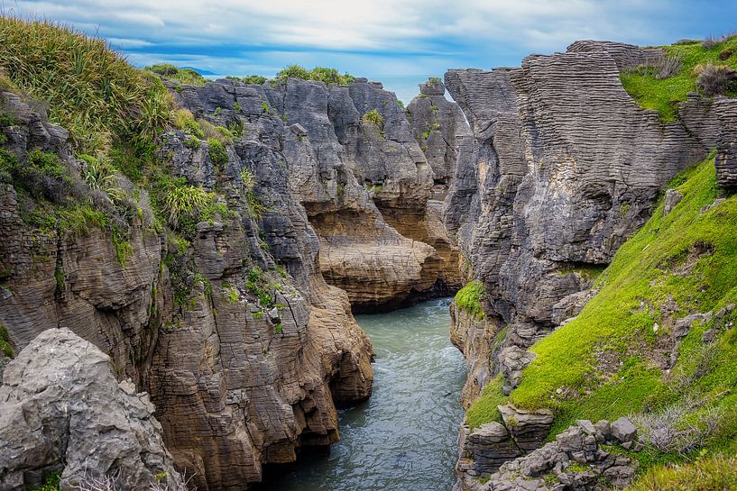 Pancake Rocks, Neuseeland von Rietje Bulthuis