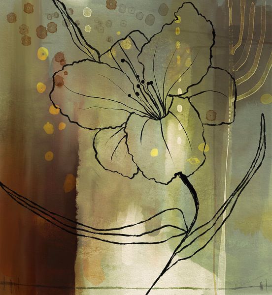 Flowerpower van annemiek art