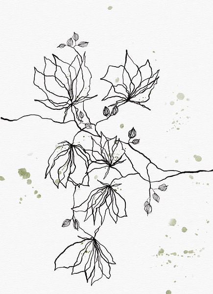 Dessin au trait au pays des merveilles par AnkieArt