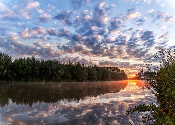 Windmühle De Vlinder an der Leine in Deil
