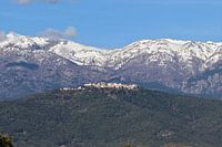 Corsica March 2023 snow in the mountains