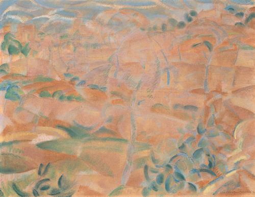 Landschap op Mallorca, Leo Gestel