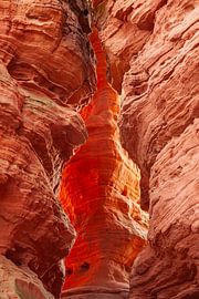 Evening rock glow Altschloßfelsen Pfalz Eppenbrunn by Jiri Viehmann