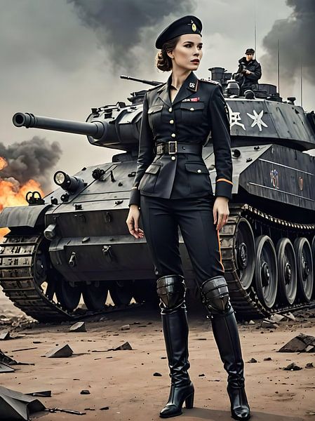 Kriegsgöttin: Stärke und Entschlossenheit von Retrotimes