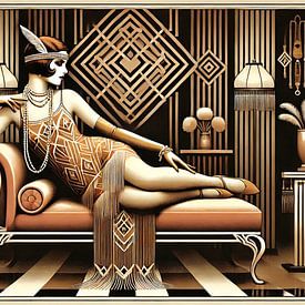 L'élégance des années folles – Une icône de l'Art déco sur Eric Nagel