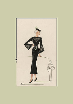 CHIC - Jaren 20 fashion poster