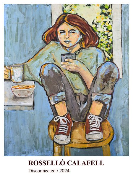 "Disconnected" (2024) by Miquel Rossello Calafell