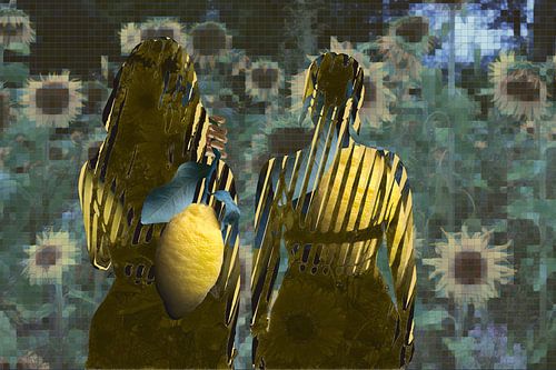 Blue Garden von True Color Stories