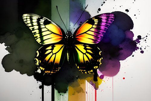 Les ailes des couleurs : un hommage à la beauté des papillons