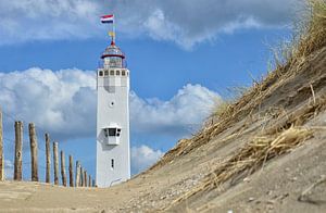 Leuchtturm Noordwijk von Hans Vink