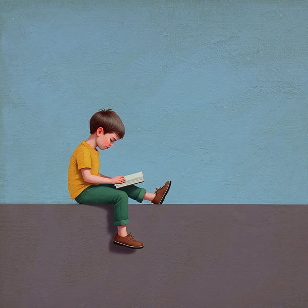 Reading a Book by Art to make a house your home