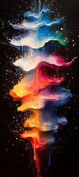 Cosmic Color Burst by Jaudat Efendi