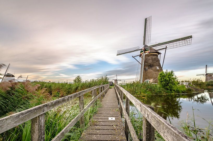 Kinderdijk molen Unesco Werelderfgoed van Alfred Benjamins