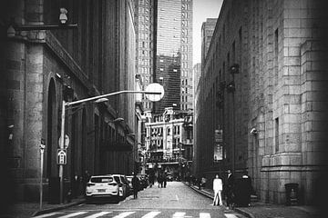 Straßenbild Shanghai von Erik Juffermans