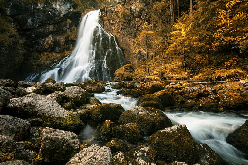 Golling waterfal by Alena Holtz