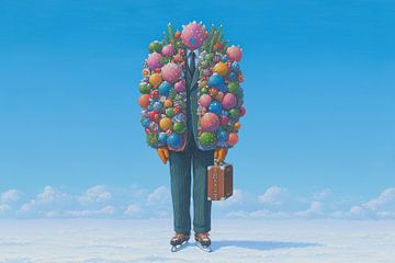 Veste en ornement sur patins sur La collection ARTEO